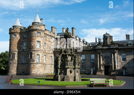 Holyrood Palace, Edinburgh, Lothian, Scotland, Great Britain, Europe , Holyrood Palace, Edinburg, Lothian, Schottland, Grossbrit Stock Photo