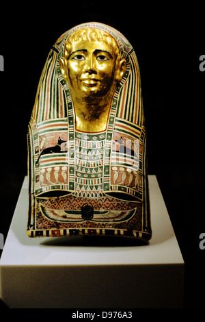 Case of the inner coffin of Nespamal, showing the goddess Nut. 27 ...