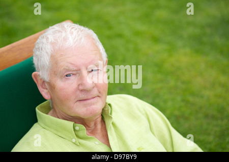 Seventies Man Active Retirement Lifestyle Stock Photo