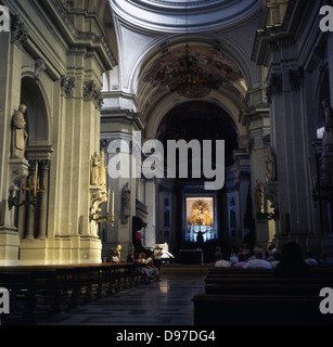 Inside the Cathedral of Palermo Stock Photo - Alamy