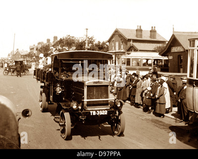 Cleveleys Victoria Road probably 1920s Stock Photo