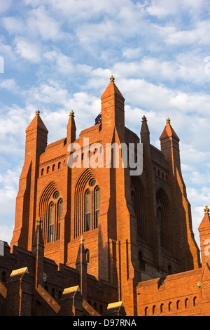 Christ Church Cathedral in the center of Newcastle, Stock Photo