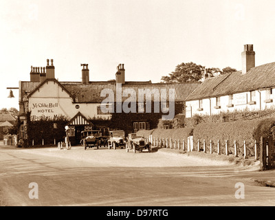 Barnby Moor Old Bell Hotel probably 1920s Stock Photo