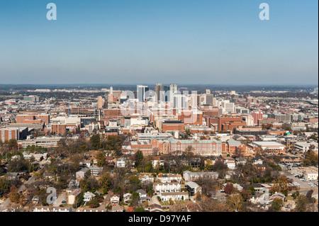 View from Vulcan statue, Vulcan Park and Museum, Birmingham, Alabama, United States of America Stock Photo