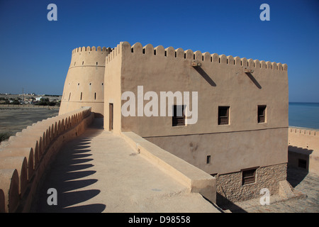 Bukha fort, Bukha, Bucha, in the granny's niches enclave of Musandam, Oman Stock Photo