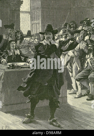 Oliver Cromwell, Lord protector, (1599-1658 Stock Photo: 176764788 - Alamy