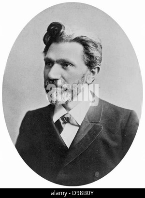 August Ferdinand Bebel (February 22, 1840 – August 13, 1913) German social democrat and a founder of the Social Democratic Party of Germany.   WHA Stock Photo
