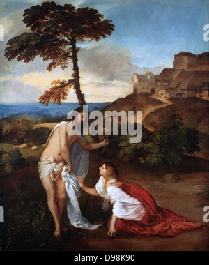 Tiziano Vecellio - Titian - Noli me Tangere Stock Photo: 88415645 - Alamy