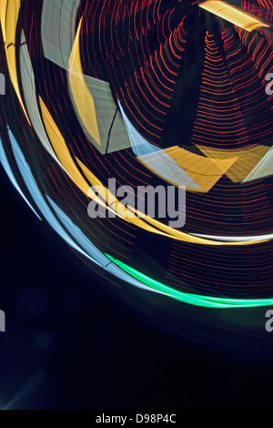 Ferries Wheel, Light, Motion, Concept Stock Photo