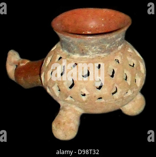 Aztec Incense burner, México, AD 1300-1520 Stock Photo - Alamy