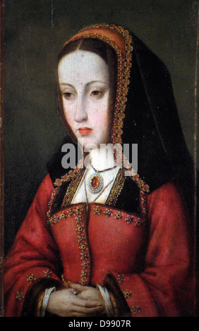 Joanna (Spanish: Juana I de Castilla) (November 6, 1479 – April 12, 1555), called Joanna the Mad (Juana La Loca), was Queen regnant of Castile and Aragon jointly with her son the Holy Roman Emperor Charles V. She was the second daughter of Ferdinand II of Aragon, and Isabella of Castile, and was born at Toledo. Stock Photo