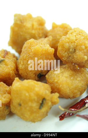 Thai - Muslim dessert , Bayia fried bean cake Stock Photo