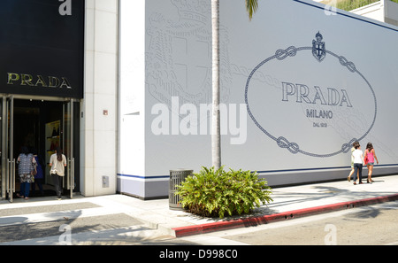 Shopping las vegas prada hi-res stock photography and images - Alamy