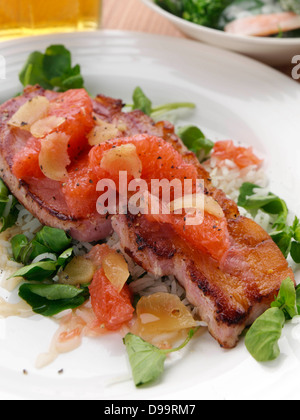 Bacon chops Stock Photo