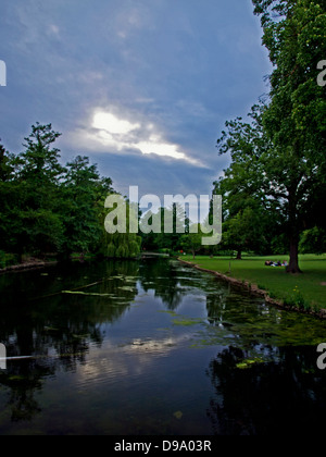 Chiswick House, By Lake London, England Stock Photo - Alamy