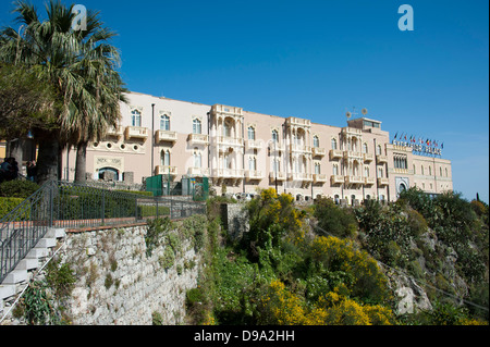 Hotel Excelsior Palace, Taormina, Sicily, Italy , Hotel Excelsior Palace, Taormina, Sizilien, Italien Stock Photo