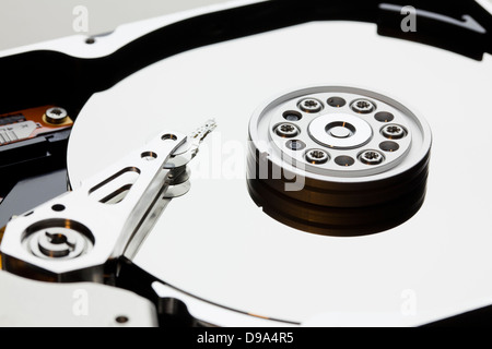 Hard disk drive platter and read / write head (HDD read/write head, Hard Drive)