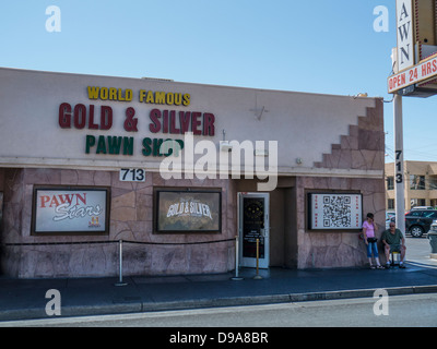 famous gold and silver pawn shop downtown Las Vegas home to the tv Stock Photo: 52706602 - Alamy