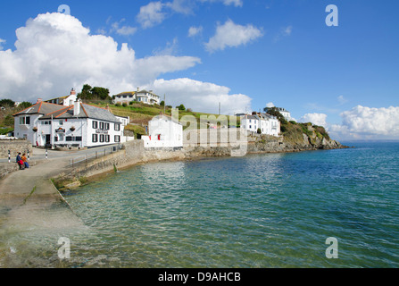 The coastal village of Portmellon, Cornwall, UK Stock Photo