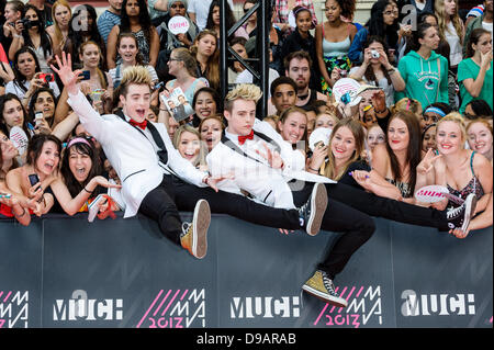 Toronto, Ontario, Canada. 16th June, 2013. JEDWARD arrives at the 2013 MuchMusic Video Awards at MuchMusic HQ on June 16, 2013 in Toronto, Canada. Credit: Credit:  Igor Vidyashev/ZUMAPRESS.com/Alamy Live News Stock Photo