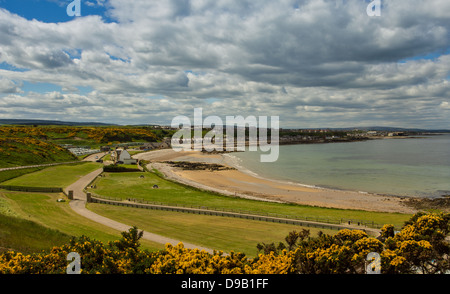 BUCKIE BEACH TOWN AND HARBOUR NORTH EAST SCOTLAND Stock Photo - Alamy