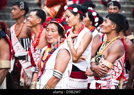 Women Of The Sumi Tribe At The Annual Hornbill Festival, Kohima 