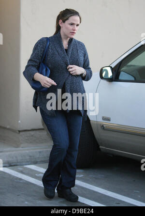 A very pregnant Jennifer Garner out and about Los Angeles, California