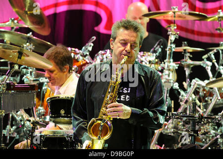 Walt Parazaider Chicago performs live at Massey Hall. Toronto, Canada - 31.01.12 Stock Photo