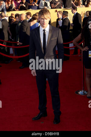 Chord Overstreet The 18th Annual Screen Actors Guild Awards (SAG Awards) held at The Shrine Auditorium - Red Carpet Arrivals Los Angeles, California - 29.01.12 Stock Photo