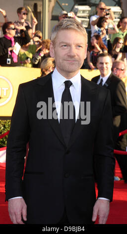 Kenneth Branagh The 18th Annual Screen Actors Guild Awards held at the Shrine Auditorium - Arrivals Los Angeles, California - 29.01.12 Stock Photo