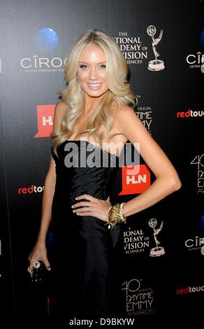 Beverly Hills, Ca. 16th June, 2013. Melissa Ordway at arrivals for Daytime Entertainment Emmy Awards, Beverly Hilton Hotel, Beverly Hills, CA June 16, 2013. Credit: Elizabeth Goodenough/Everett Collection/Alamy Live News Stock Photo