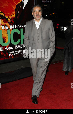 John Ortiz HBO's 'LUCK' Los Angeles Premiere held at Grauman's Chinese Theatre Hollywood, California - 25.01.12 Stock Photo