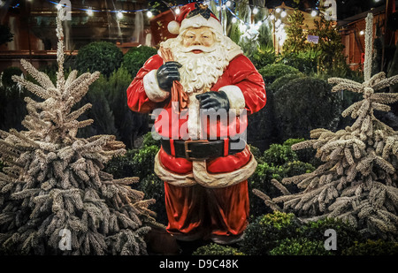 Life Size Santa Stock Photo