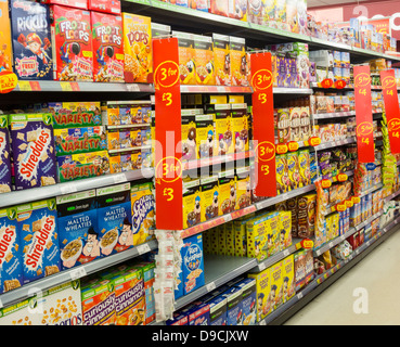 Asda supermarket aisle, England, UK Stock Photo - Alamy