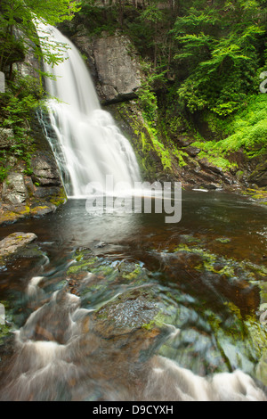 MAIN WATERFALLS BUSHKILL FALLS THEME PARK BUSHKILL CREEK PIKE COUNTY ...