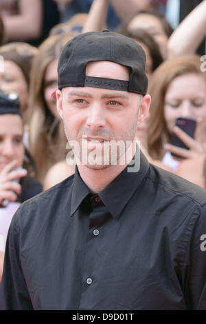 Toronto, Canada. June 16, 2013. The 2013 MuchMusic Video Awards arrival. In picture, Classifed. (Credit: EXImages/Alamy Live News) Stock Photo