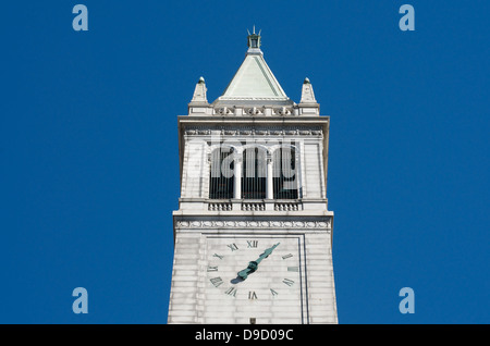 Sather Bell Tower on Berkeley campus. Stock Photo