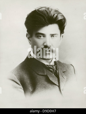 Reinhold Ernst Gliere (1875-1956) Russian and Soviet composer of German-Polish descent. Stock Photo