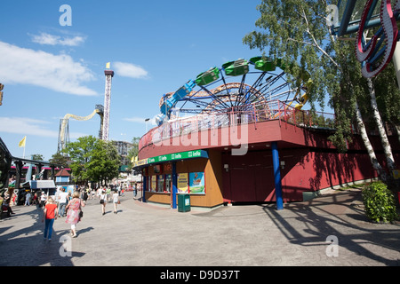 Linnanmäki amusement park, Helsinki Finland Stock Photo