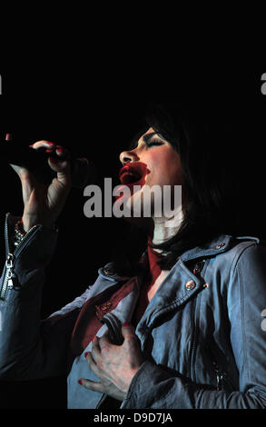 Sharon Condon Wonderland support Westlife at the LG Arena Birmingham, England - 25.03.11 Stock Photo