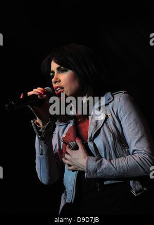 Sharon Condon Wonderland support Westlife at the LG Arena Birmingham, England - 25.03.11 Stock Photo