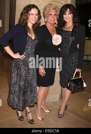 Jennifer Grey, Mitzi Gaynor, Marie Osmond arriving at the 25th Annual Professional Dancers Society Gypsy Awards at Beverly Hilton Hotel. Beverly Hills, California - 27.03.11 Stock Photo