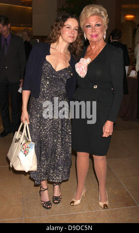 Jennifer Grey, Mitzi Gaynor arriving at the 25th Annual Professional Dancers Society Gypsy Awards at Beverly Hilton Hotel. Beverly Hills, California - 27.03.11 Stock Photo