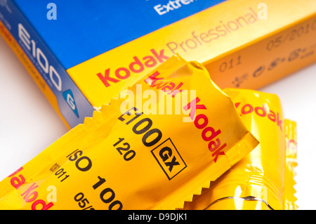 Kodak 120 film Stock Photo