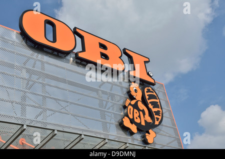 OBI DIY specialists garden centre in Dreispitz, Basel, Switzerland