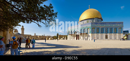 Dome of the Rock on the Temple Mount in Jerusalem, Israel Stock Photo