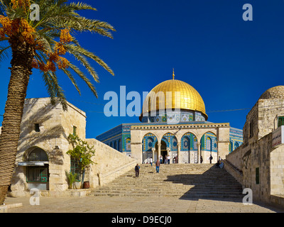 Dome of the Rock on the Temple Mount in Jerusalem, Israel Stock Photo