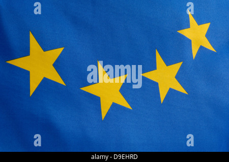 flag of EEC, europe, stars, EG, european community Stock Photo