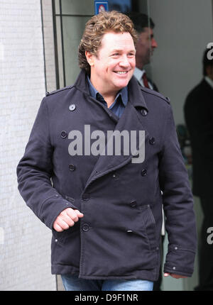 Michael Ball at the ITV studios London, England - 24.02.11 Stock Photo