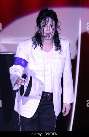 Michael Firestone as MICHAEL JACKSON THE REEL AWARDS - A Star-Studded Show Featuring Award-Winning Impersonators held at Golden Nugget Hotel and Casino  Las Vegas, Nevada - 24.02.11 Stock Photo